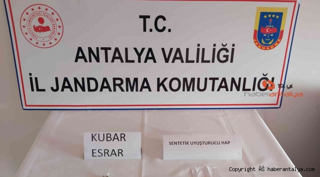 Şüphe üzerine aranan valizden uyuşturucu çıktı