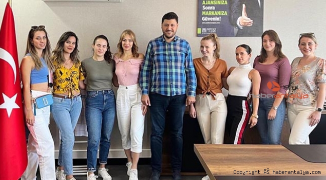Voleybolculardan teşekkür ziyareti