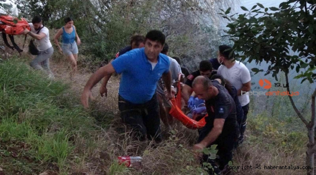 Yaya köprüsünden ırmağa atladı, hayatını kaybetti !