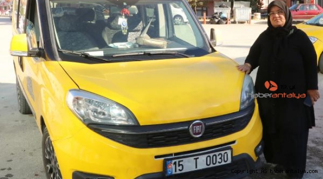 Yılın şoförü Taksici Sebahat kadın şoföre devretmek istiyor 