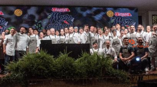 4'üncü Uluslararası Meze Festivali, buruk gerçekleşti