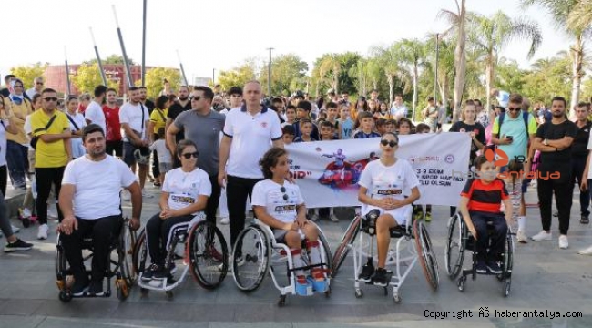 Amatör Spor Haftası etkinlikleri başladı; '7'den 70'e spor'