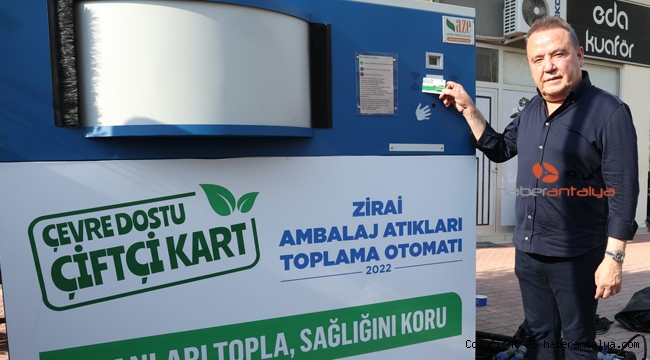 Antalya'da zirai ambalaj atığı sorunu tarih oluyor