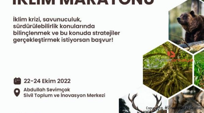 Antalya İklim Maratonu başlıyor