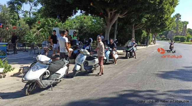 Antalya'da 6 bin 600 motosiklet sürücüsünü denetlendi