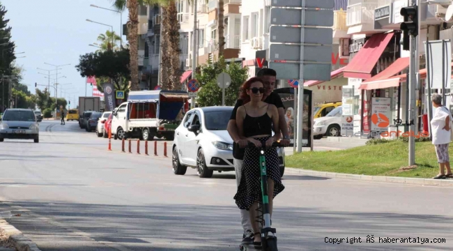 Antalya'da scooter faciası, kullanıcılara ders olmadı