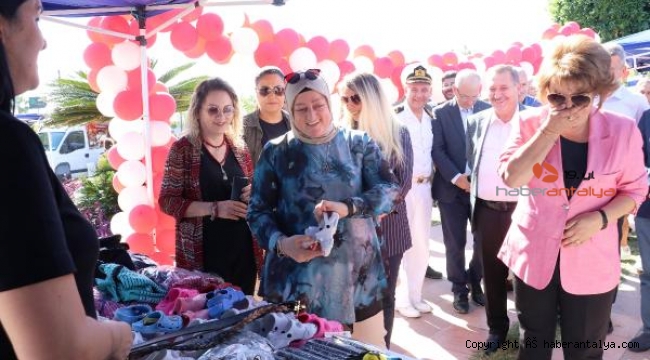 Antalya'da şehit ve gazi çocukları yararına kermes