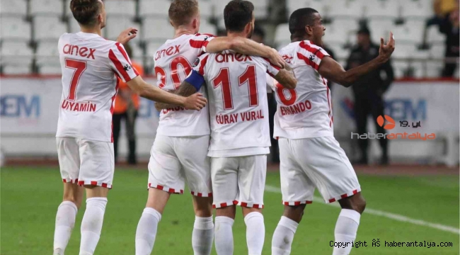 Antalyaspor galibiyet serisi peşinde