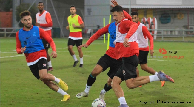 Antalyaspor'da, İstanbulspor maçı hazırlıkları devam etti