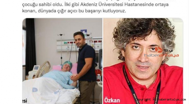 Bakan Koca'dan Prof. Dr. Özkan'a nakil tebriği