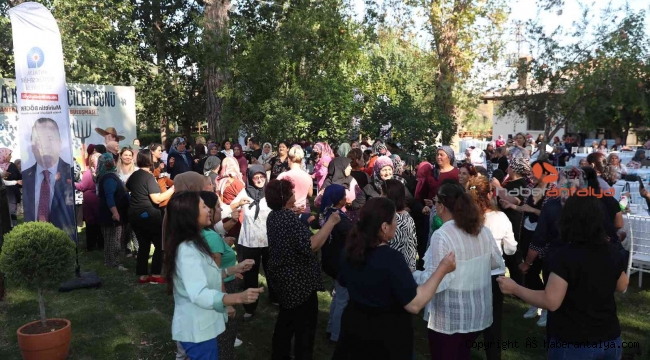 Büyükşehir kadın çiftçileri buluşturdu