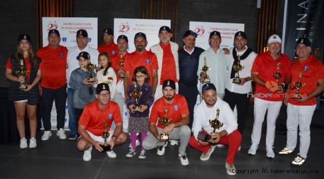 Cumhuriyet Golf Turnuvası'nda zafer Turan'ın