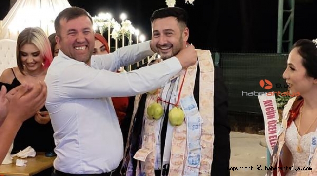 Damada para yerine ayva taktı