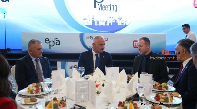 EPRA 56'ncı toplantısı Antalya'da başladı