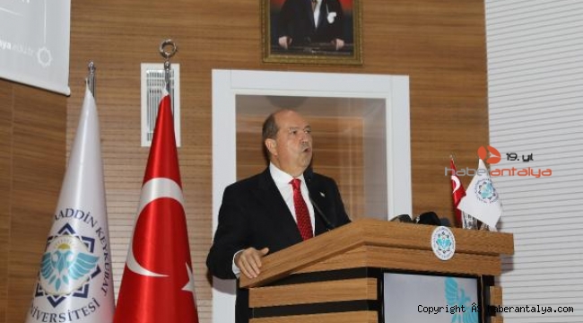 Ersin Tatar: Rum Kesimi'nin tanınırlığını artırmaya yönelik oyunlar oynanıyor