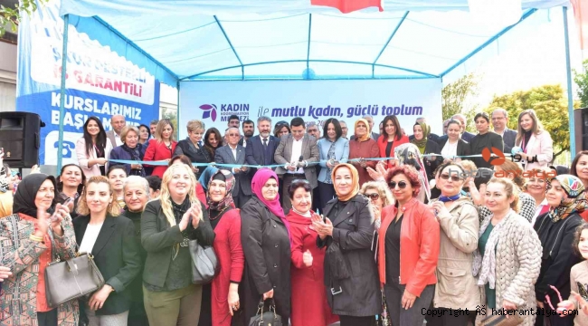 Kepez'den üreten kadınlara 'Hanımeli Marketleri'