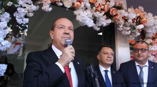 KKTC Cumhurbaşkanı Ersin Tatar ALGC merkez ofisini açtı