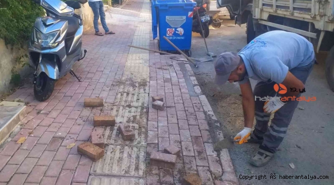 Konyaaltı'nda temel hizmet seferberliği