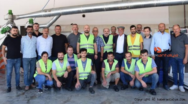 Kumluca'da zeytinler yağa dönüşüyor