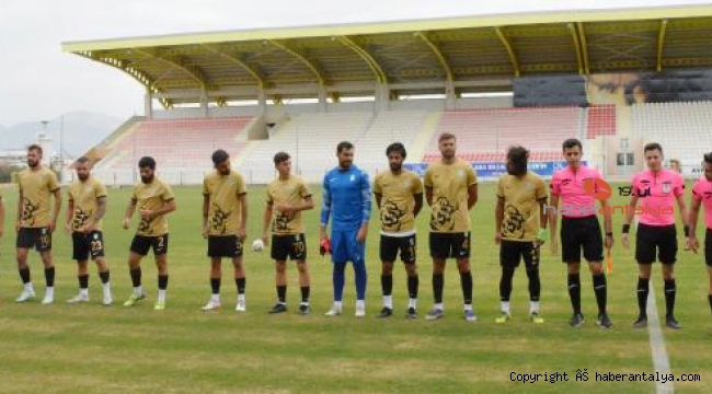 Manavgat Belediyespor'un rakibi sahaya çıkmadı hükmen galip geldi
