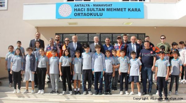 Manavgat'ta deprem tatbikatı