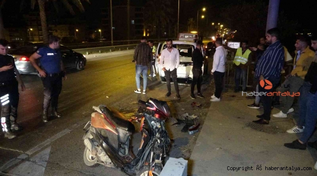 Manavgat'ta trafik kazası, alkollü sürücülere 10 bin 994 TL'ye patladı