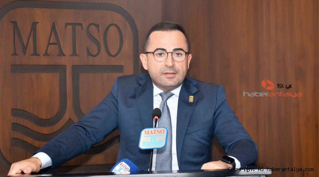 MATSO Başkanı Seydi Tahsin Güngör: "Hedefimiz Manavgat ekonomisini daha ileriye götürmektir"