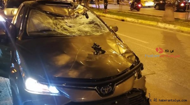 Otomobilin çarptığı skuterdeki 2 liseli öldü