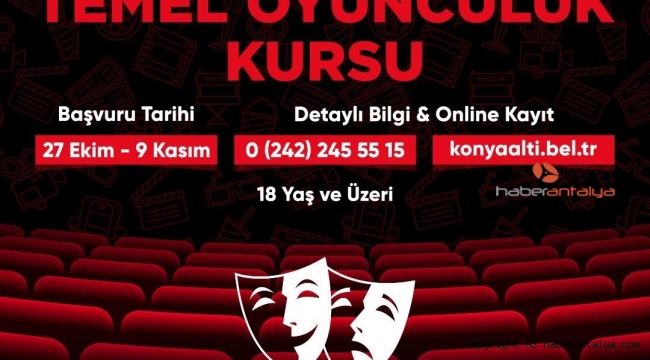 Tiyatro seçmeleri için başvurular başladı