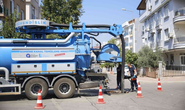 5 merkez ilçede 10 ay sürecek kanalizasyon temizliği başladı