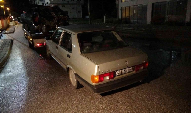 Akıllnamadı ! Alkolden ehliyetini kaptırdı, alkollü araç kullanırken yakalandı !
