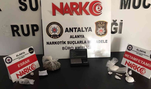 Alanya'da uyuşturucu ve hırsızlık operasyonları: 13 gözaltı
