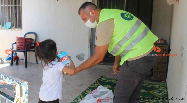 Antalya'da 19 bin 151 çocuğa, Halk Süt dağıtıldı