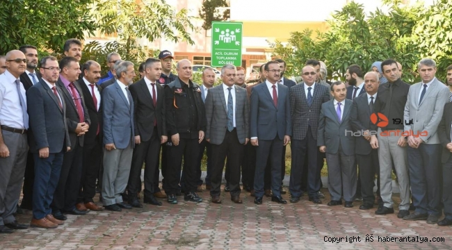 Antalya'da çök, kapan, tutun ve tahliye tatbikatı