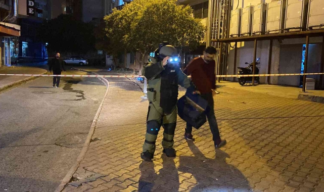 Antalya'da polisi alarma geçiren çanta !