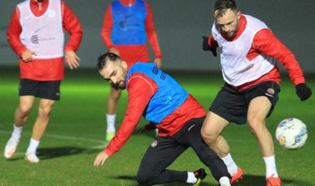 Antalyaspor aranın ardından tekrardan sahada
