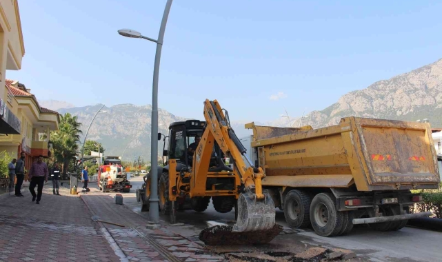 ASAT'tan, Kemer'de alt yapı çalışması