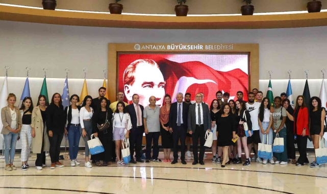 Büyükşehir, Berlin'den gelen gençleri ağırladı