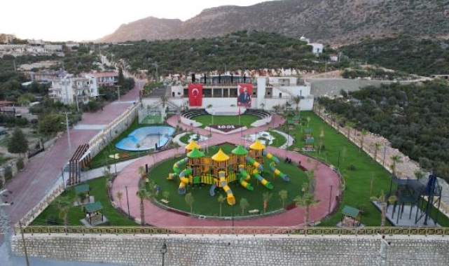 Demre'nin yeni yaşam merkezi Atatürk Parkı