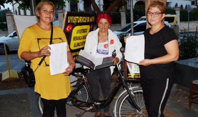Emekli Hayriye ebe, uyuşturucuya savaş açtı