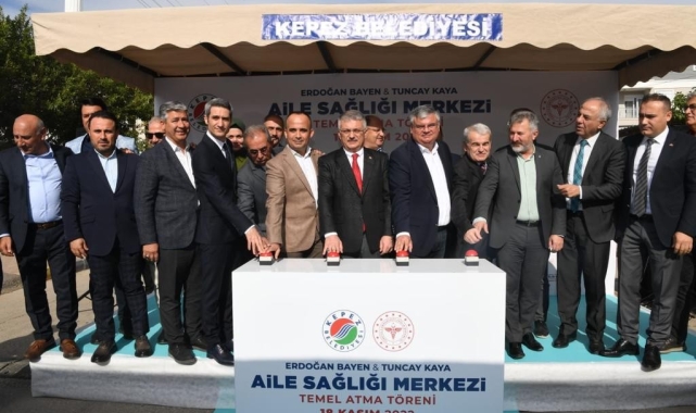 Erdoğan Bayen-Tuncay Kaya Aile Sağlığı Merkezi'nin temeli atıldı