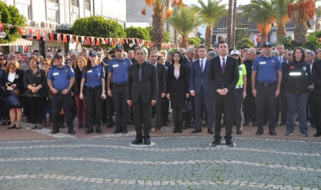 Gazipaşa'da 10 Kasım töreni