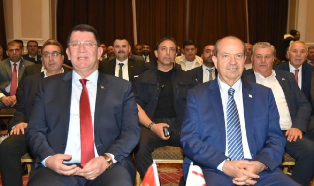KKTC Cumhurbaşkanı Ersin Tatar Antalya esnafıyla buluştu