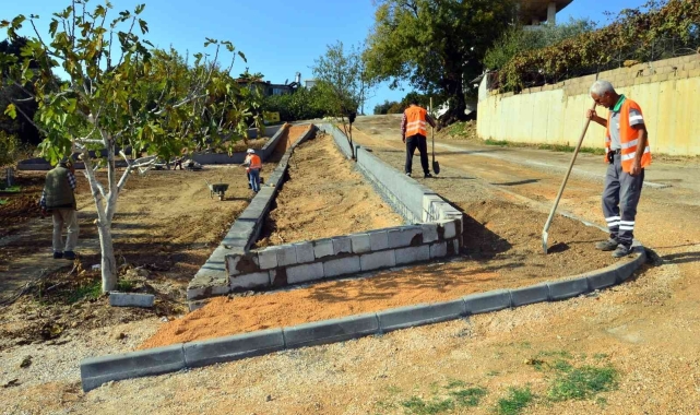 Manavgat'ta Sorgun'a modern park