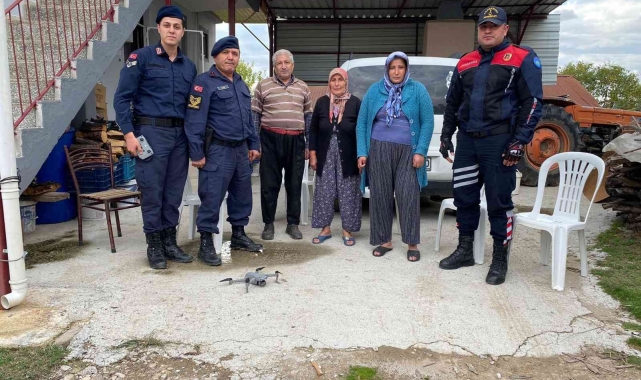 Manavgat'ta zeytin toplarken kaybolan kadın drone ile bulundu
