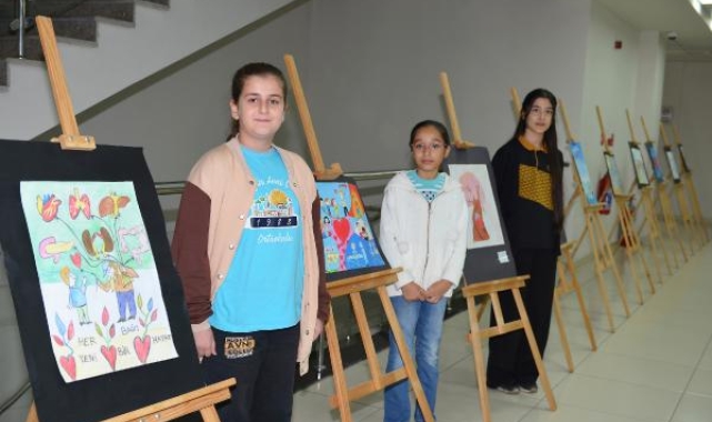 Organ bağışı resim yarışmasında ödüller verildi 