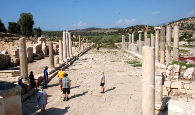 Patara ve Xanthos'ta ziyaretçi yoğunluğu