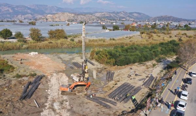 Tarihi Patara Köprüsü'nde ilk kazma vuruldu