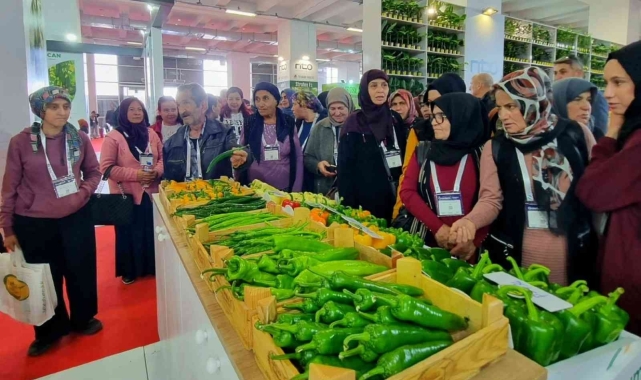 Tarımın sultanları, Elmalılı kadın çiftçiler Growtech'te 