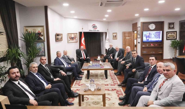 ALTSO Heyeti Ankara'da temaslarını sürdürüyor